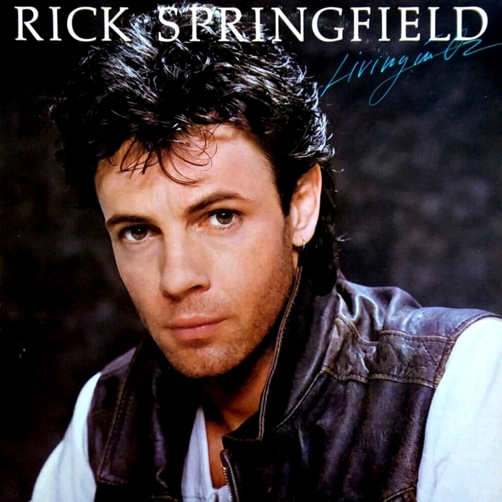 RICK‎ SPRINGFIELD - Living In Oz - Vinyl LP 1983 RCA Record